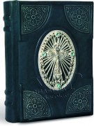 Книга Православный молитвослов, филигрань, топазы